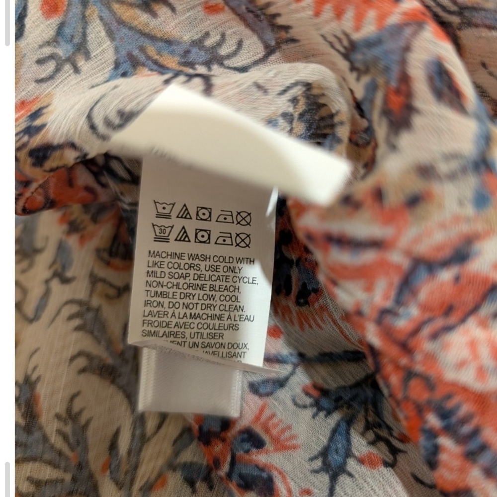 Lucky Brand Multicolor Floral Blouse - Picture 7 of 8